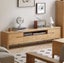 Seattle Natural Solid Oak Entertainment Unit 200CM (Oak Furniture Store) Carousel 1