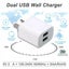 Universal 5V 2A Dual USB Fast Charger Power Adapter For Apple iPhone Samsung.... Carousel 4