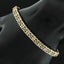 Antique Art Deco Rare 14k Yellow Gold Open Filigree Work Line Bracelet Carousel 3