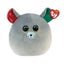 Ty Christmas Cookie Chipper Mouse 14" Squish-A-Boo Carousel 1
