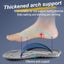 High Elasticity Latex Sport Insoles Soft Shoe Pads Arch Support Carousel 3