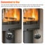 Magnetic Fireplace Wood Stove Thermometer i2447BK0 Carousel 7