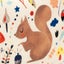 Djeco Backpack - Squirrel Carousel 2