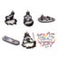Fountain Waterfall Smoke Censer Ceramic Incense Burner Aroma Fragrance Ai CHK12N Carousel 8