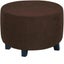 Round Ottoman Stool Cover Super Soft Velvet Footrest Cover All-inclusive CHK12N Carousel 9
