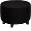 Round Ottoman Stool Cover Super Soft Velvet Footrest Cover All-inclusive CHK12N Carousel 11