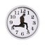 Creative Silly Wall Clocks Artwork Sweep Seconds Silence Funny Wall Watch CHK12N Carousel 1