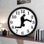 Creative Silly Wall Clocks Artwork Sweep Seconds Silence Funny Wall Watch CHK12N Carousel 3