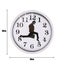 Creative Silly Wall Clocks Artwork Sweep Seconds Silence Funny Wall Watch CHK12N Carousel 6