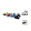 xSluban B0920B Builder Hot Rod Blue Carousel 1