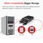 6-Bay 2.5inch SATA SSD HDD Hot Swap Mobile Rack/Enclosure Hard Disk Enclo CHK12N Carousel 4