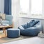 Sofas Cover puff Gigante Chairs Without Filler Linen Cloth Lounger Seat B CHK12N Carousel 5