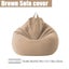 Sofas Cover puff Gigante Chairs Without Filler Linen Cloth Lounger Seat B CHK12N Carousel 9