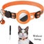 Anti-Lost Cat Collar Apple Airtag Tracker Protective Case With Bell Refle CHK12N Carousel 6