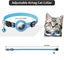 Anti-Lost Cat Collar Apple Airtag Tracker Protective Case With Bell Refle CHK12N Carousel 10