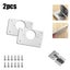 1/2/4/10Pcs Hinge Repair Plate Cabinet Furniture Drawer Table Scharnier S CHK12N Carousel 22