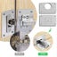 1/2/4/10Pcs Hinge Repair Plate Cabinet Furniture Drawer Table Scharnier S CHK12N Carousel 26