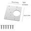 1/2/4/10Pcs Hinge Repair Plate Cabinet Furniture Drawer Table Scharnier S CHK12N Carousel 11