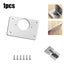 1/2/4/10Pcs Hinge Repair Plate Cabinet Furniture Drawer Table Scharnier S CHK12N Carousel 12