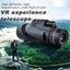 80X100 HD Powerful Monocular Telescope Phone Camera Zoom Starscope Tripod CHK12N Carousel 4