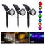 RGB Outdoor Solar Lights LED Changing Lawn Ground Lamp IP65 Waterproof Ou CHK12N Carousel 23