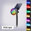 RGB Outdoor Solar Lights LED Changing Lawn Ground Lamp IP65 Waterproof Ou CHK12N Carousel 17