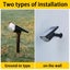 RGB Outdoor Solar Lights LED Changing Lawn Ground Lamp IP65 Waterproof Ou CHK12N Carousel 18