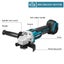 18V 125mm/100mm Brushless Cordless Impact Angle Grinder For Makita 18V Ba CHK12N Carousel 4