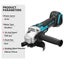 18V 125mm/100mm Brushless Cordless Impact Angle Grinder For Makita 18V Ba CHK12N Carousel 5
