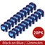 10/20pk 91330 LT Label Tape 12mm Compatible For Dymo Letratag Ribbon 9133 CHK12N Carousel 5