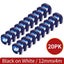 10/20pk 91330 LT Label Tape 12mm Compatible For Dymo Letratag Ribbon 9133 CHK12N Carousel 9