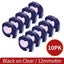 10/20pk 91330 LT Label Tape 12mm Compatible For Dymo Letratag Ribbon 9133 CHK12N Carousel 11