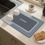Napa Skin Drain Pad Rubber Dish Drying Mat Super Absorbent Drainer Mats T CHK12N Carousel 6