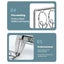10/30 Clips Stainless Steel Clothes Drying Hanger,Multi-layer Heavy Duty CHK12N Carousel 7
