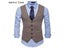 Men's Formal Dress Vest Herringbone Gilet XXL For Wedding Fitness Carousel 9