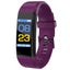 For Apple Huawei Xiaomi 115Plus Fitness Pedometer Waterproof Smart Bracel CHK12N Carousel 10