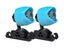 1 Pair of Shoes Headlights USB Rechargeable Croc Lights with Shoelaces - Blue Carousel 1