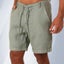 Summer Fashion Mens Linen Shorts Men Cotton Beach Short New Wild Carousel 3
