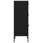 Storage Cabinet Black 42.5x35x101.5 Cm Steel Ttloni Carousel 4