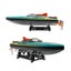 Brushless RC Boats for Adults, 55km/h Fast Remote Control Boat for Lakes Carousel 6