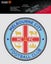 Melbourne City A-League 4WD Car Glass See-Thu Decal Sticker Carousel 1