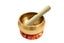 2Pcs Tibetan Singing Bowl Set Hand Hammered Meditation Sound Bowl Hand Hammered Carousel 3