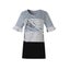 Maternity Breastfeeding Top Short 8982 | TOUCHANDCATCH NZ Carousel 3