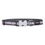 Red Dingo Dog Collar Flamingo Cool Grey Large 25mm x 41-63cm Carousel 1