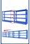 Heavy duty Shelf unit 6M(L) x 0.5M(W) x 2M(H) 2400kg capacity - Free Delivery Carousel 3