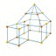 DIY Tent House 100pcs - Sturdy Tent House Carousel 4