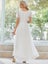 Patty lace high low wedding dress in ivory Carousel 6