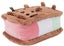 Pusheen the Cat: Neapolitan Ice Cream Sandwich - 6" Plush Carousel 3