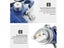 Airtools Paint Spray Gun Adjustable Carousel 10