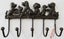 Puppies coat rack, cast iron Carousel 1